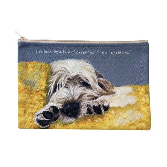 Grand Basset Griffon Vendeen Zip Purse