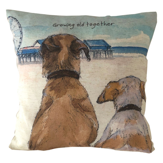 Growing Old Together SQ Cushion