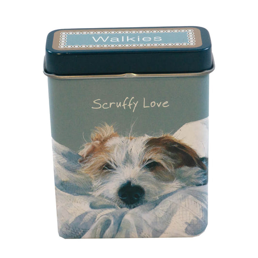 Rough-Coat Jack Russell Walkies Treat Tin