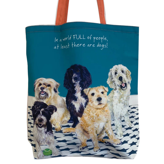 Dog Lovers Packable Tote Bag