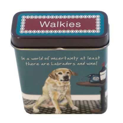 Labrador & Wine - Pocket Treat Tin