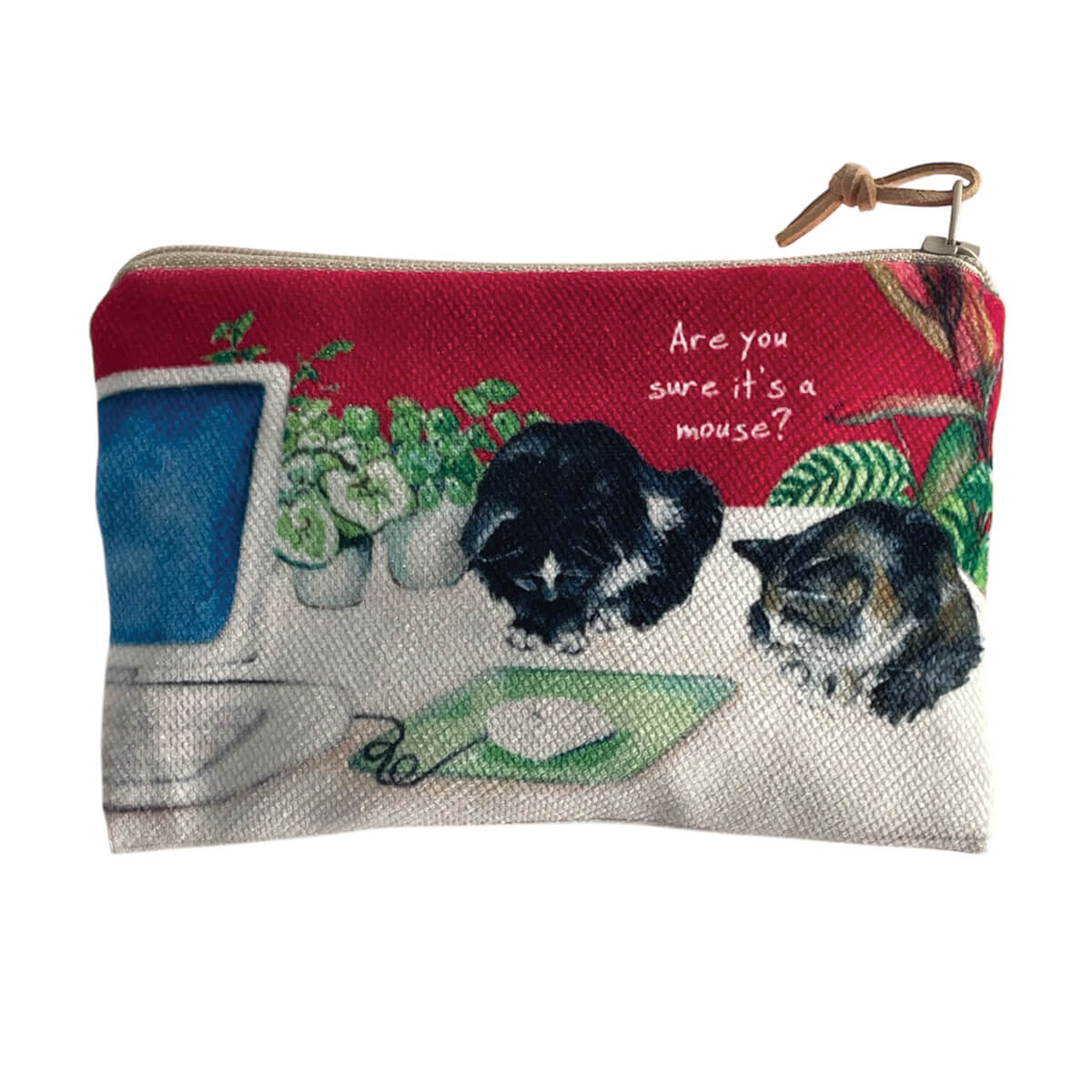 Office Cats Mini Card Purse