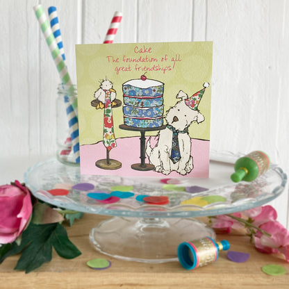 Little Dog Laughed - Cake Lovers Friendship Card