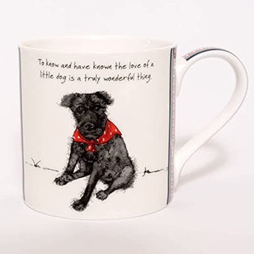 Patterdale Crossbred China Mug-To know and have known the love of a little dog is a truly wonderful thing