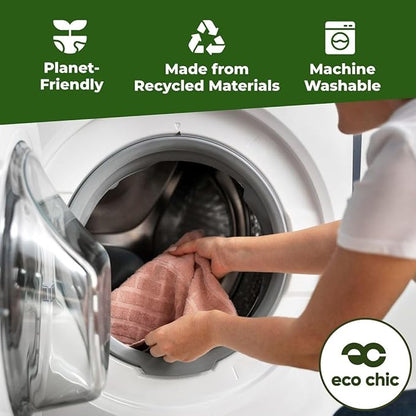 New Eco Chic 100% Recycled Foldable Cute Sheep Print Reusable Shopper Bag [EC-A44BU]