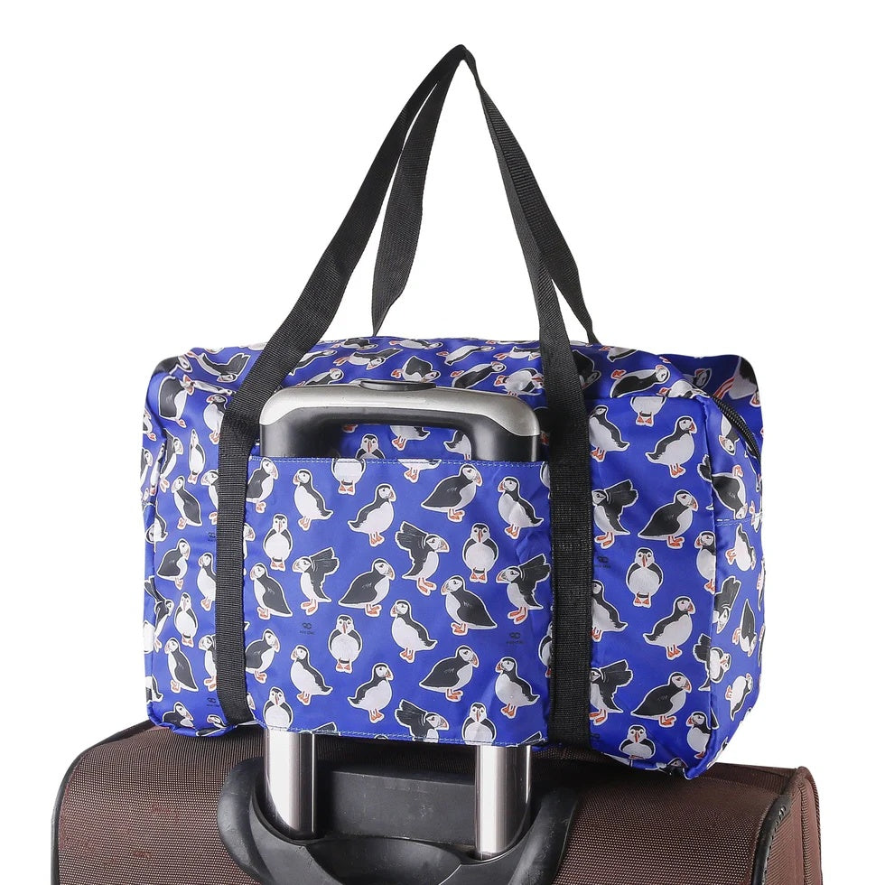 Eco Chic Recycled Cabin Holdall Bag Puffin Blue (EC-DS29BU)