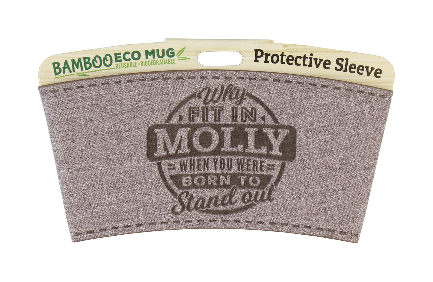 Eco Mug Heat Sleeve/Wrap "Molly" By History & Heraldry