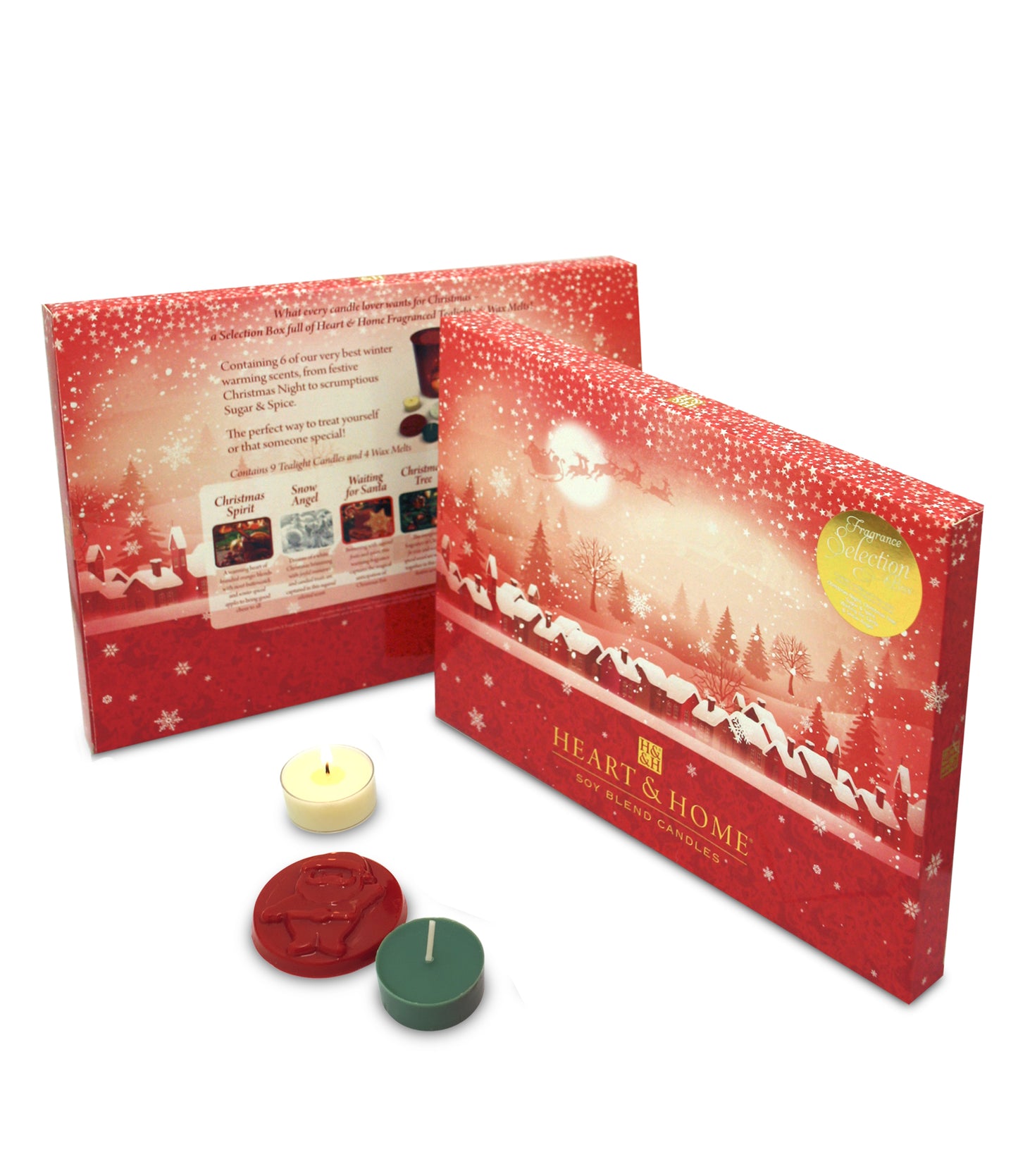 Heart & Home Selection Box Scented Soy Wax Gift Set