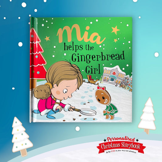 Childrens Xmas Storybook / colouring book   - Mia