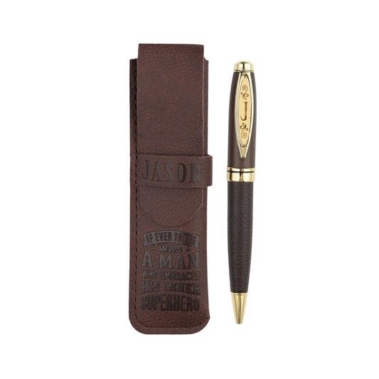 History & Heraldry Personalised Bamboo Signature Pens - Jason