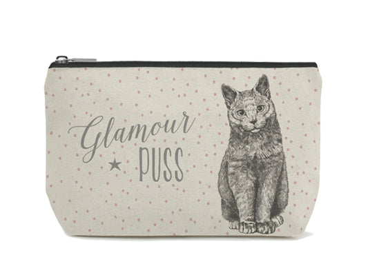 East of India - Toiletry/Cosmetic Bag - Cat