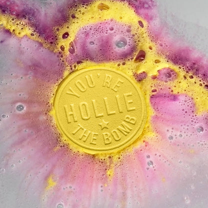 H&H Personalised Scented Bath Bombs - Evelyn