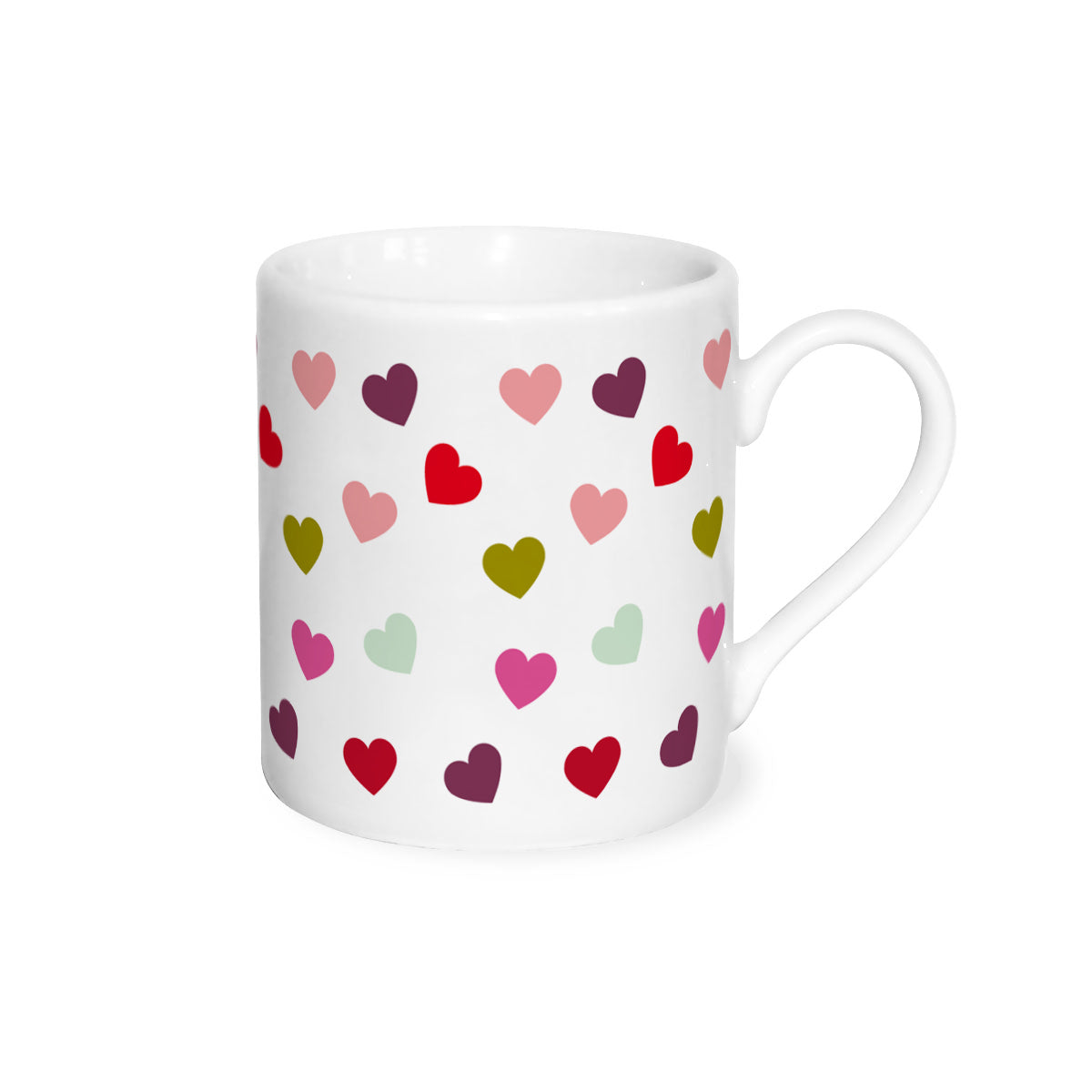 Scattered Hearts Espresso Coffee Cup