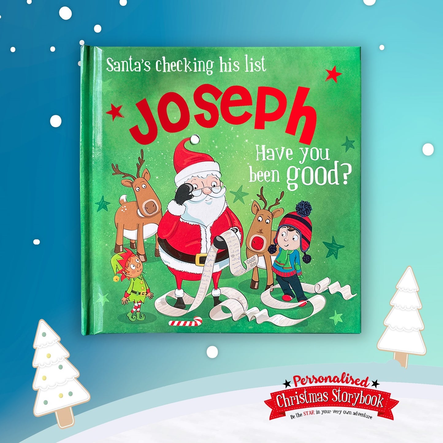 Childrens Xmas Storybook / colouring book   - Joseph