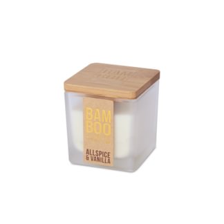Allspice & Vanilla Bamboo Small Jar Candle By Heart & Home
