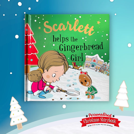 Childrens Xmas Storybook / colouring book   - Scarlett
