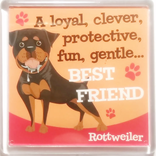Wags & Whiskers Dog Magnet "Rottweiler" by Paper Island