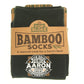 Top Bloke Mens Gift Socks for Him - A Natural Bamboo Treat for "Aaron"