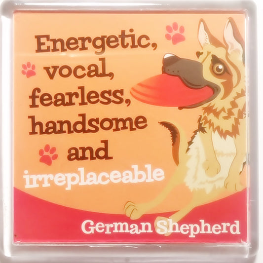 Wags & Whiskers Dog Magnet "German Shepherd" by Paper Island