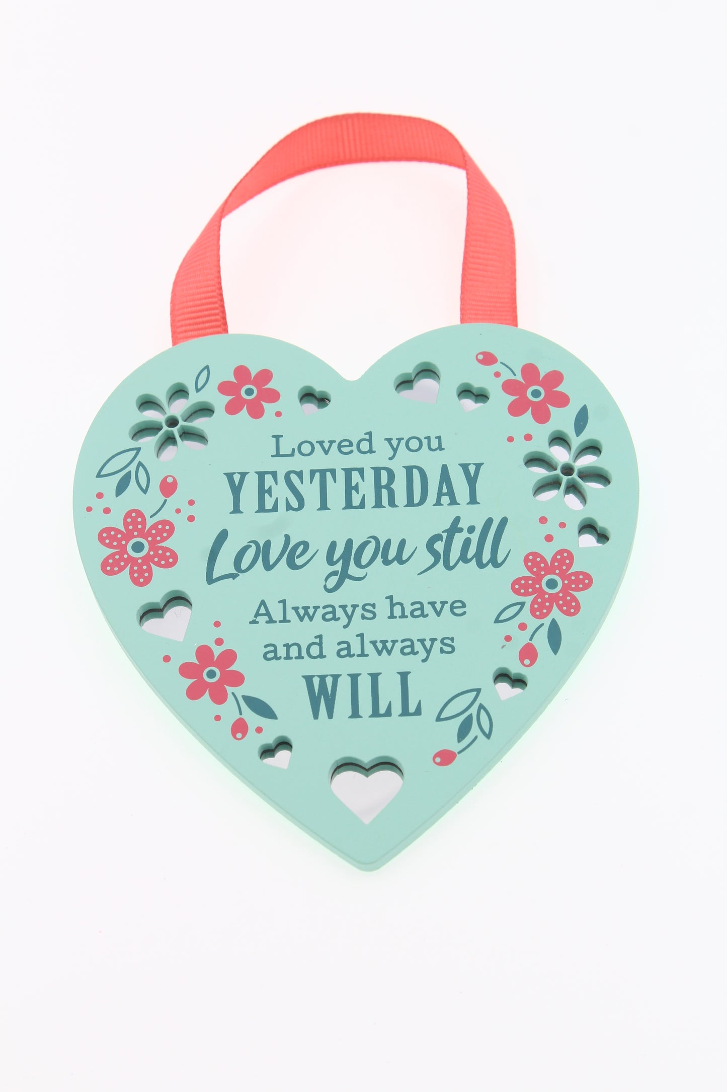 H & H Reflective Words Love Hanging Plaque 00200040021