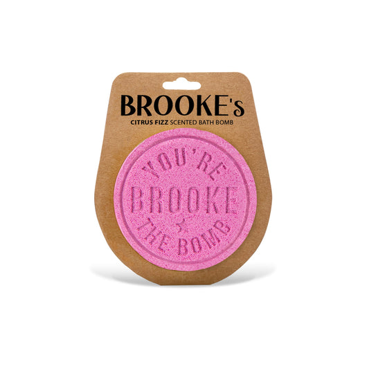 H&H Personalised Scented Bath Bombs - Brooke