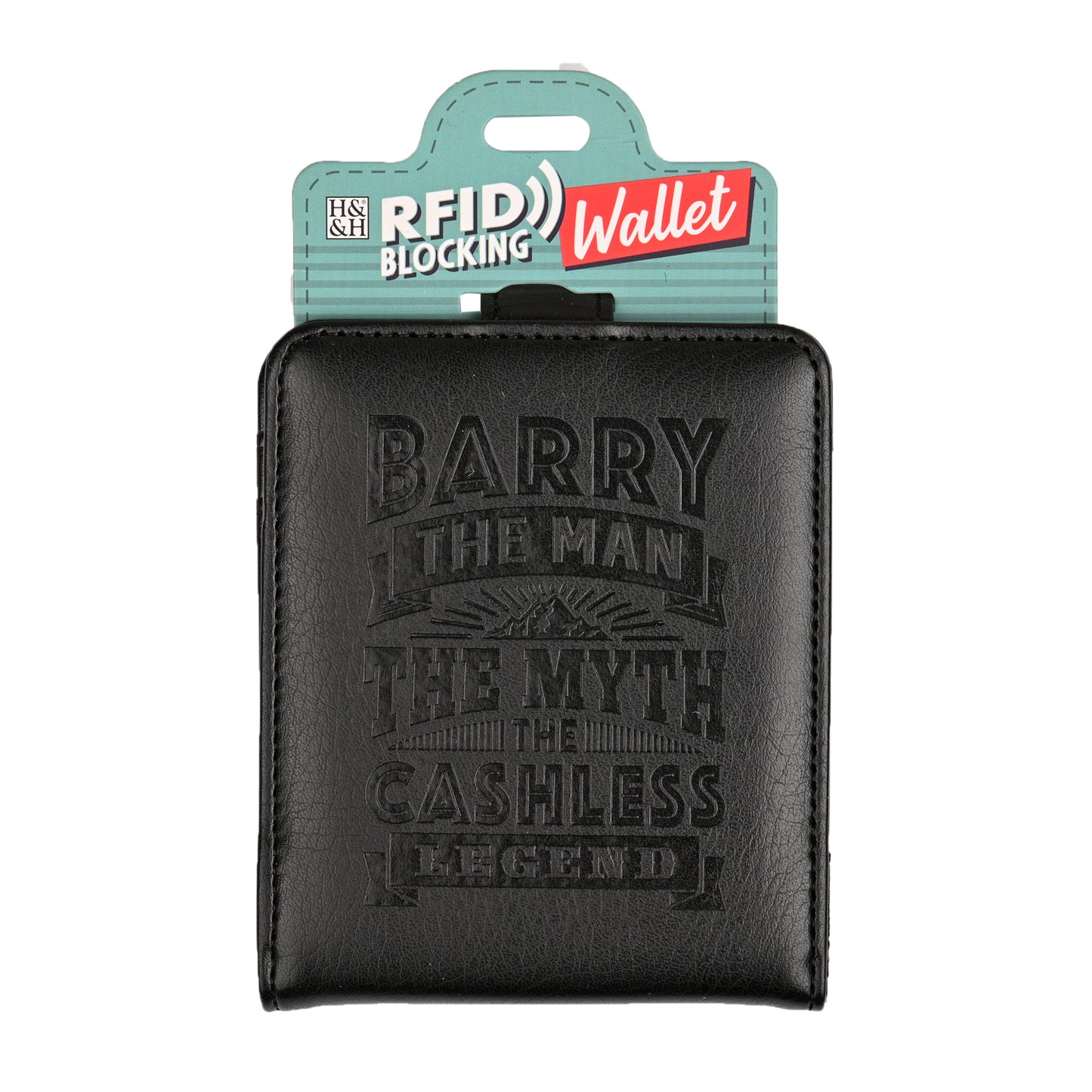 History & Heraldry Personalised RFID Wallet - Barry