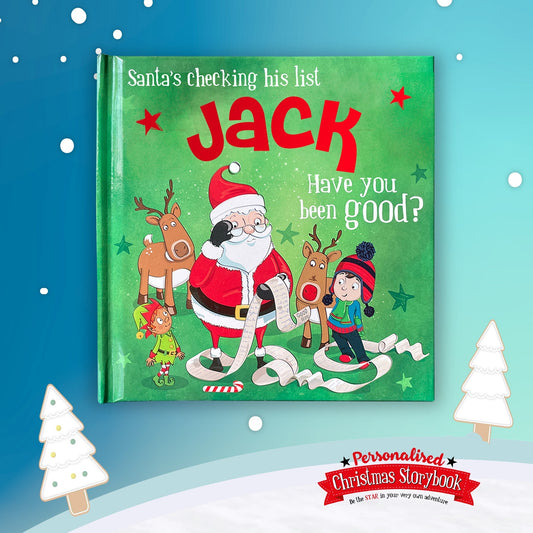 Childrens Xmas Storybook / colouring book   - Jack