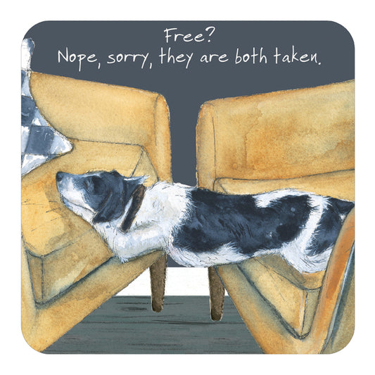 Parsons Jack Russell Terrier Coaster