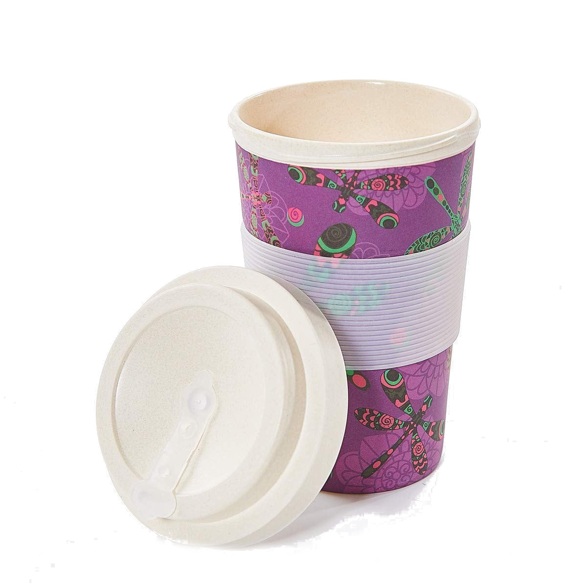 Eco Chic Dragonflies Bamboo Cup