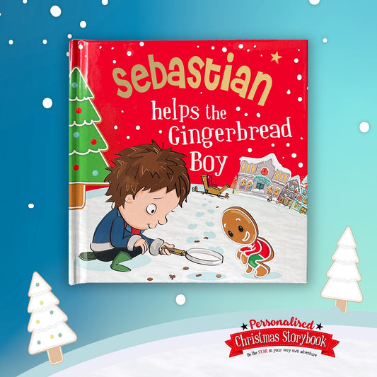Childrens Xmas Storybook / colouring book   - Sebastian
