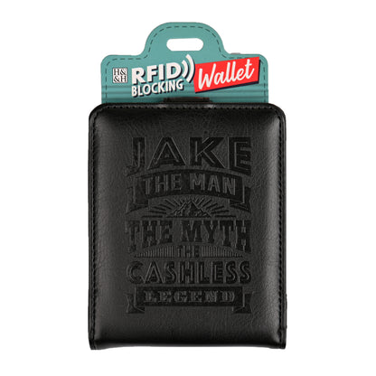 History & Heraldry Personalised RFID Wallet - Jake
