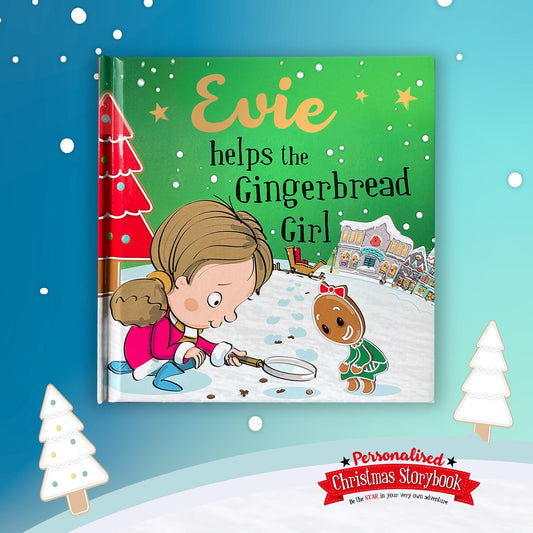 Childrens Xmas Storybook / colouring book   - Evie