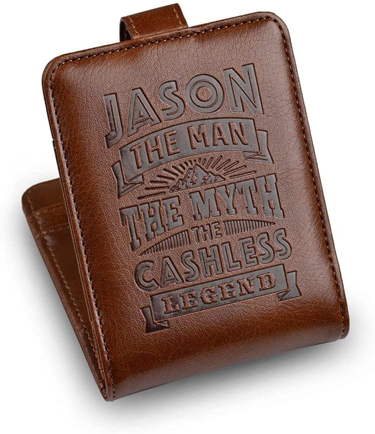 History & Heraldry Personalised RFID Wallet - Jason