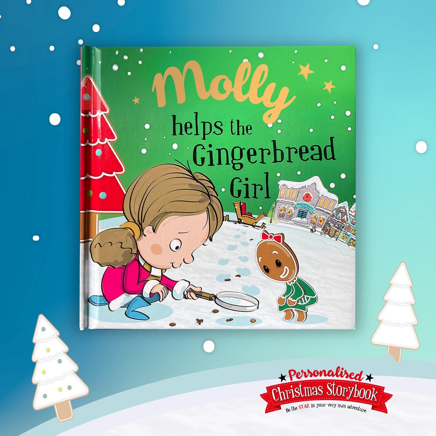Childrens Xmas Storybook / colouring book   - Molly