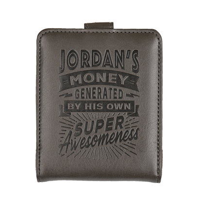 History & Heraldry Personalised RFID Wallet - Jordan