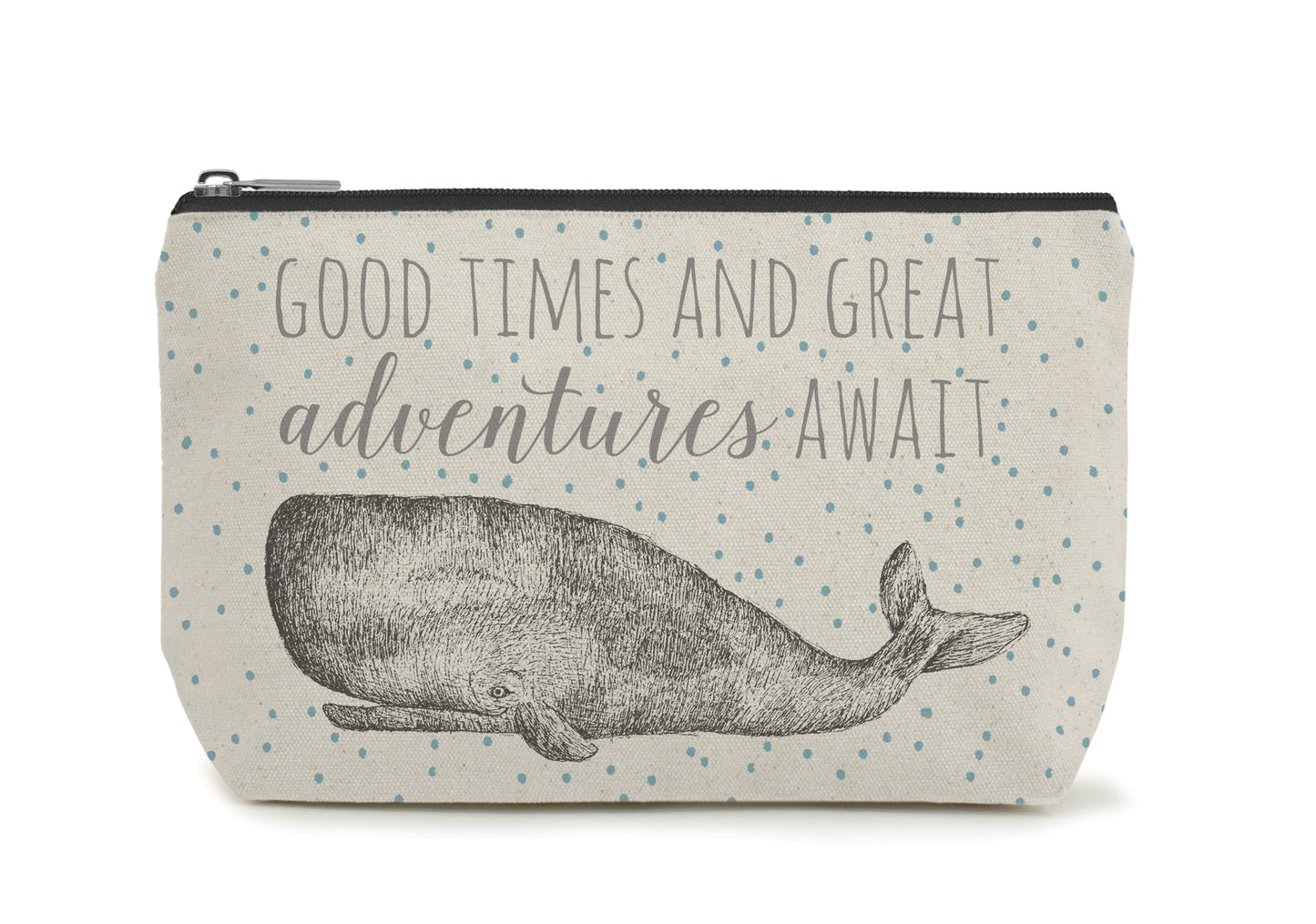 East of India - Toiletry/Cosmetic Bag - Whale