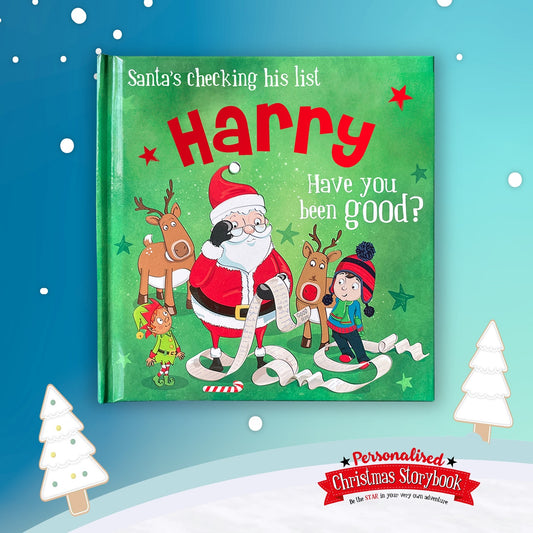 Childrens Xmas Storybook / colouring book   - Harry
