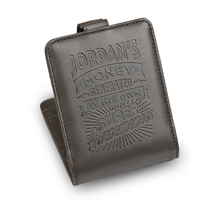 History & Heraldry Personalised RFID Wallet - Jordan