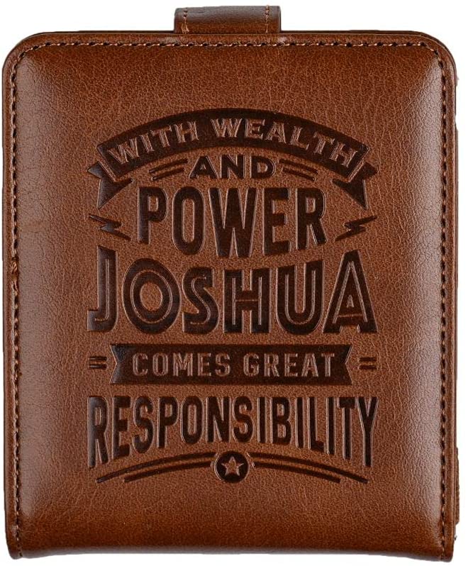 History & Heraldry Personalised RFID Wallet - Joshua