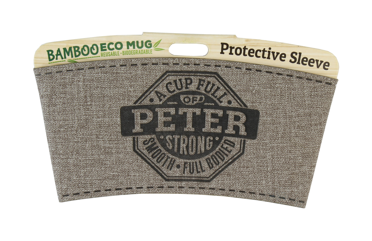 Eco Mug Heat Sleeve/Wrap "Peter" By History & Heraldry