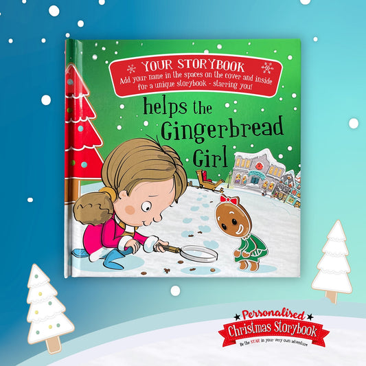 Childrens Xmas Storybook / colouring book   - Saves Christmas (Female)