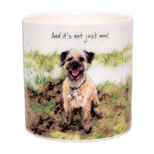 Border Terrier China Mug | Not Mud