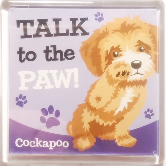 Wags & Whiskers Dog Magnet "Cockapoo" by Paper Island