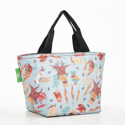 Expandable Cool Bag/Lunch Bag/Insulated Bag - New Owls by Eco Chic