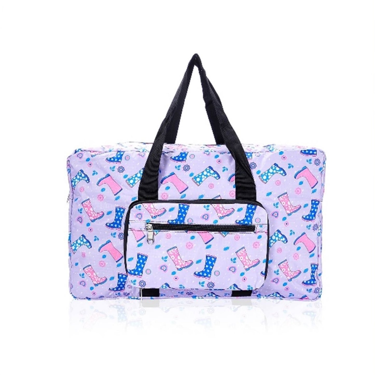 Eco-Chic Lilac Welly Print Holdall
