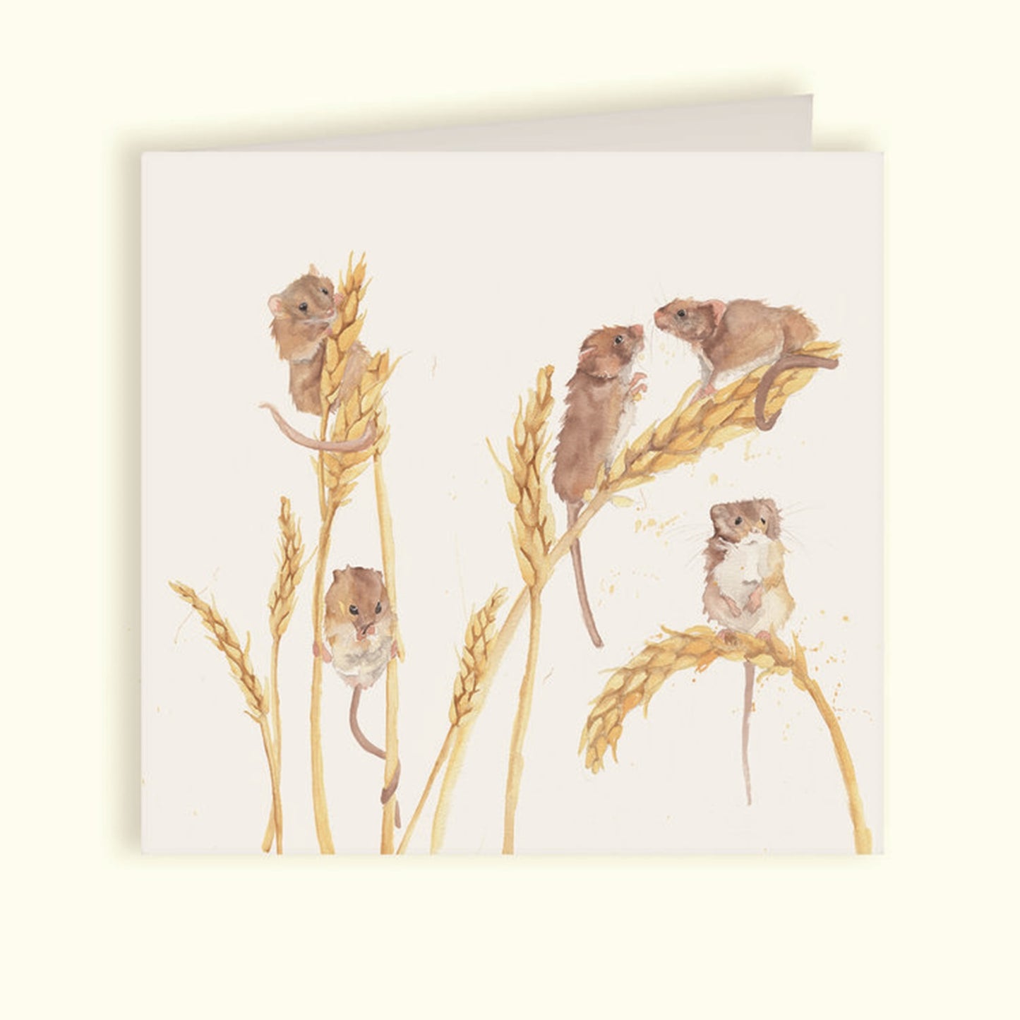 Field Mice Greeting Card