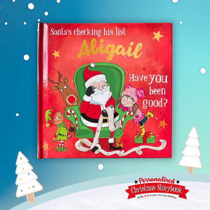 Childrens Xmas Storybook / colouring book   - Abigail