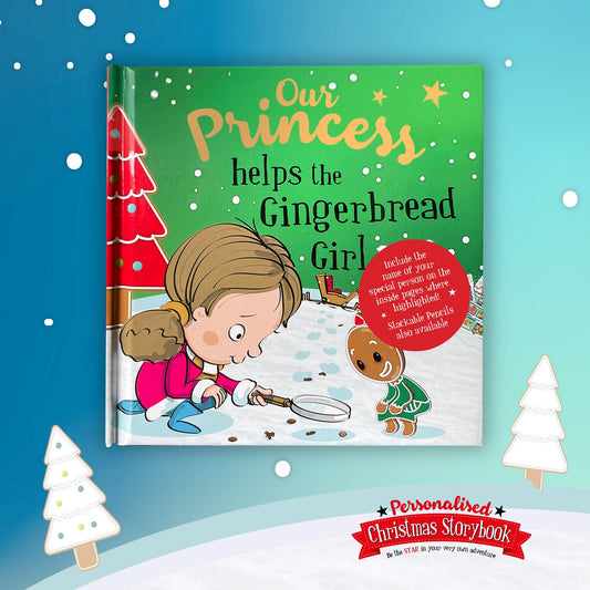 Childrens Xmas Storybook / colouring book   - Princess