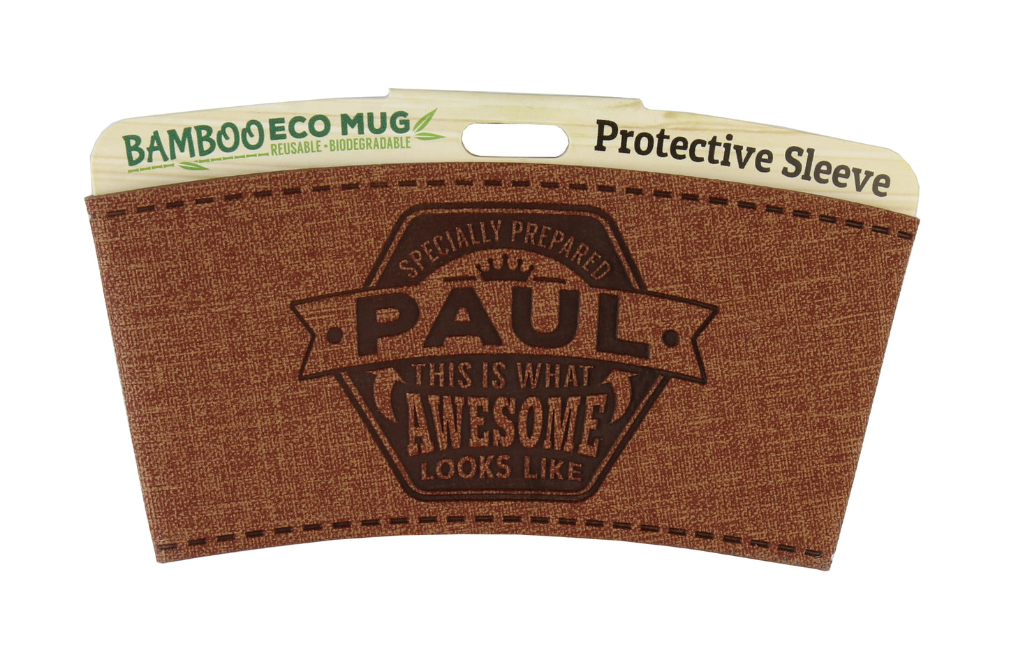 Eco Mug Heat Sleeve/Wrap "Paul" By History & Heraldry