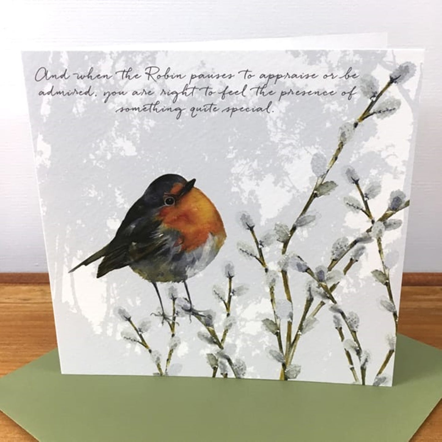 Robin Redbreast Greeting Card
